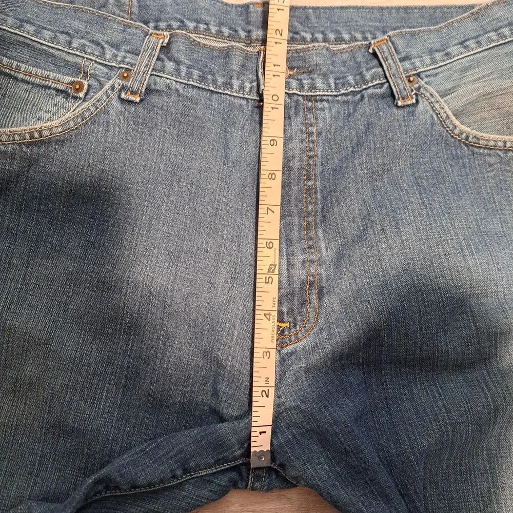 Polo Ralph Lauren RL Denim Ashmore Jeans 35x28* Original Straight Leg‎ Blue Jean